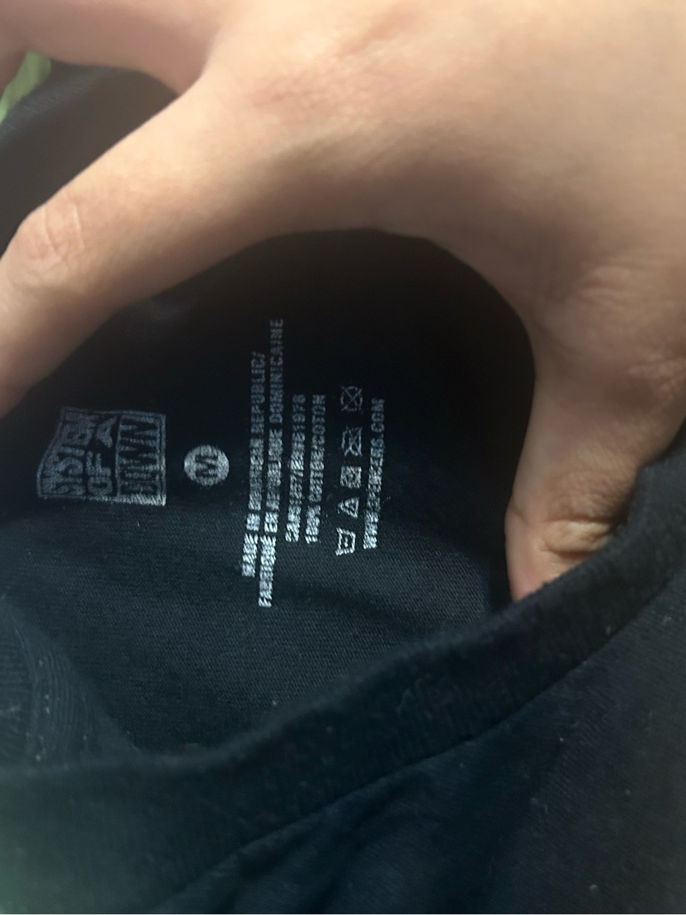 System of the down t-shirt - Picture 2 of 2